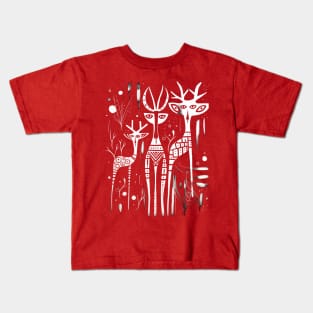 Cave xmas Kids T-Shirt